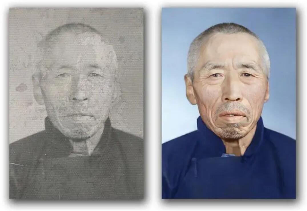 胡场镇破损照片修复-56